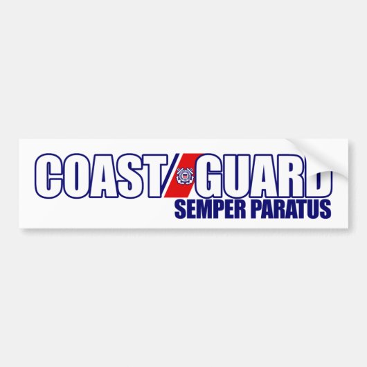 Semper Paratus Bumpersticker (Voorkant)