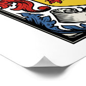 Semper Paratus Heraldisch Wapen Poster (Hoek)