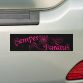Semper Paratus - kustwacht Bumpersticker (Op auto)