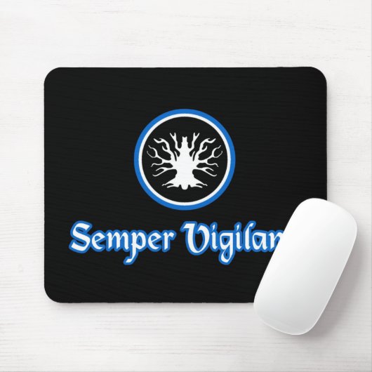 Semper Vigilans mousepad Muismat (Met muis)