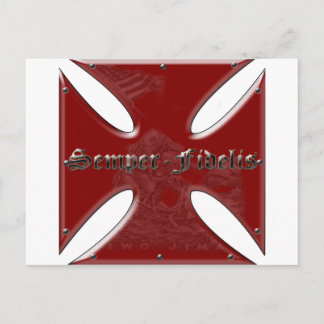 SemperFidelisCross.png Briefkaart