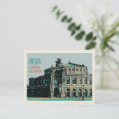 Semperoper Opera House & Concert Hall, Dresden Briefkaart (Staand voorkant)