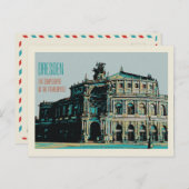 Semperoper Opera House & Concert Hall, Dresden Briefkaart (Voorkant / Achterkant)