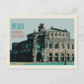 Semperoper Opera House & Concert Hall, Dresden Briefkaart (Voorkant)