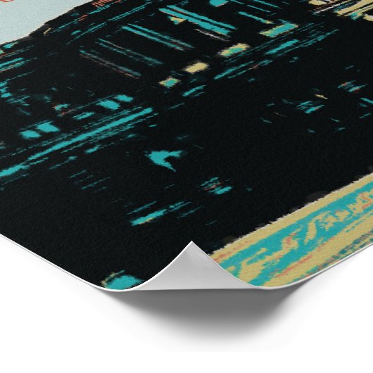 Semperoper Opera House & Concert Hall, Dresden Poster (Hoek)