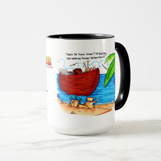 SemperToons Mok - de Ark (Voorkant rechts)