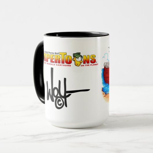 SemperToons Mok - de Ark (Voorkant links)