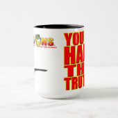 SemperToons Mok - kan niet de waarheid behandelen (Midden)