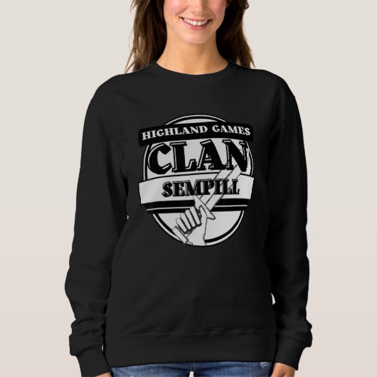 Sempill Highland Games Scottish Clan Trui (Voorkant)