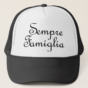 Sempre Famiglia - Italiaans - Altijd familie Trucker Pet
