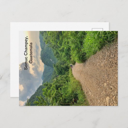 Semuc Champey, Guatemala Briefkaart (Voorkant / Achterkant)