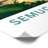 Semuc Champey Guatemala Travel Print (Hoek)