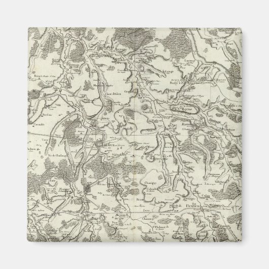 Semur, Montbard Magneet (Voorkant)