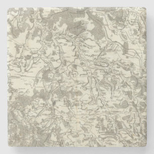 Semur, Montbard Stenen Onderzetter