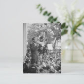 Sen. Robert Kennedy Campagne voor Amerikaans Presi Briefkaart (Staand voorkant)