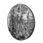 Sen. Robert Kennedy Campagne voor Amerikaans Presi Dartbord (Voorkant Rechts)