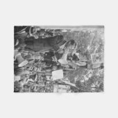 Sen. Robert Kennedy Campagne voor Amerikaans Presi Fleece Deken (Voorkant (Horizontaal))