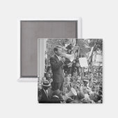 Sen. Robert Kennedy Campagne voor Amerikaans Presi Magneet (Voorkant / Achterkant)