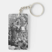 Sen. Robert Kennedy Campagne voor Amerikaans Presi Sleutelhanger (achterkant)