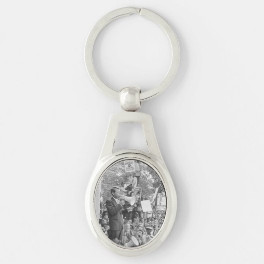 Sen. Robert Kennedy Campagne voor Amerikaans Presi Sleutelhanger (Voorkant)