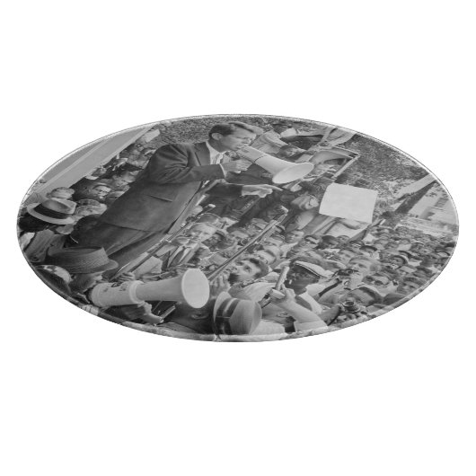 Sen. Robert Kennedy Campagne voor Amerikaans Presi Snijplank (Hoek)