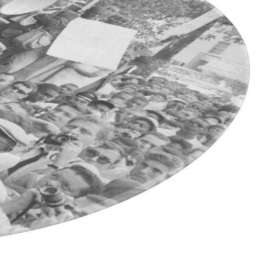 Sen. Robert Kennedy Campagne voor Amerikaans Presi Snijplank (Hoek)