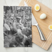 Sen. Robert Kennedy Campagne voor Amerikaans Presi Theedoek (Quarter Fold)