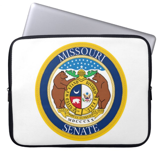 SENAAT VAN MISSOURI LAPTOP SLEEVE (Voorkant)