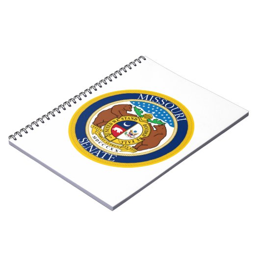 SENAAT VAN MISSOURI NOTITIEBOEK (Linkerzijde)