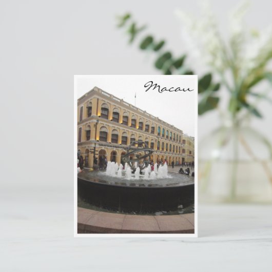 senado-plein briefkaart (Staand voorkant)