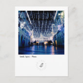 Senado Square bij kerstmis Briefkaart (Voorkant)