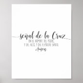 Señal de La Cruz. En El Nombre Del Padre Poster (Voorkant)