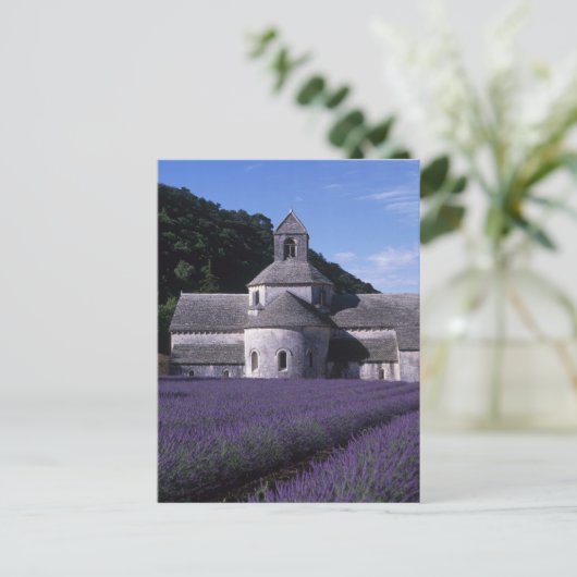 Senanque Abbey, Gordes, Vaucluse, Provence, 2 Briefkaart (Staand voorkant)
