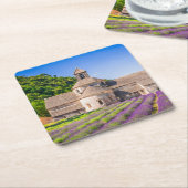 Senanque abdij uit Provence Frankrijk Kartonnen Onderzetters (Schuin)