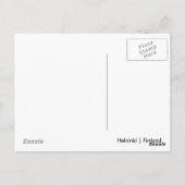 Senate Square Briefkaart (Achterkant)