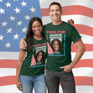 Senator Aangepaste Campagne Verkiezing T-shirt
