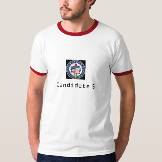 Senator Candidate 5 T-shirt (Voorkant)