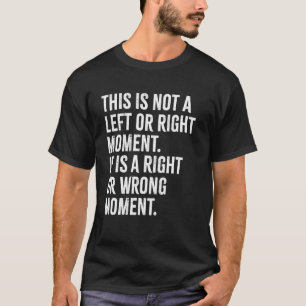 Senator Cory Booker Dit is geen links of rechts mo T-shirt