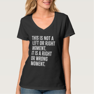 Senator Cory Booker Dit is geen links of rechts mo T-shirt