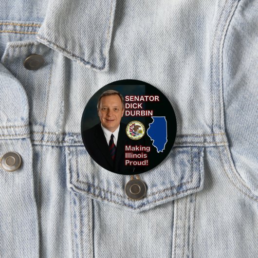 Senator Dick Durbin Button (In situ)