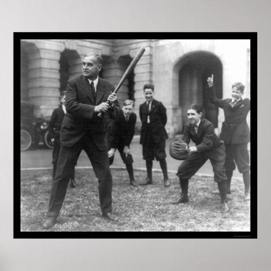 Senator die honkbal speelt 1924 poster (Voorkant)