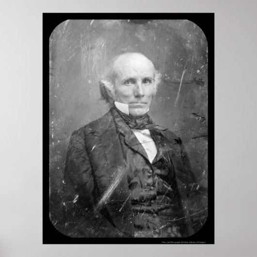 Senator Henry S. Foote Daguerreotype 1848 Poster (Voorkant)
