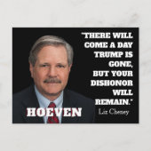 Senator John Hoeven Briefkaart (Voorkant)