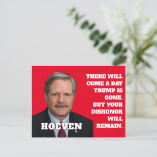 Senator John Hoeven Briefkaart