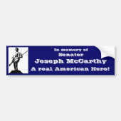 Senator Joseph McCarthy Bumpersticker (Voorkant)