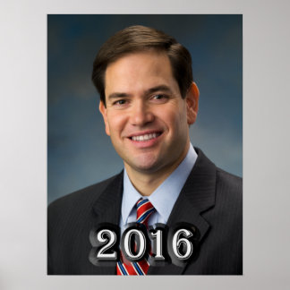 Senator Marco Rubio 2016 Poster