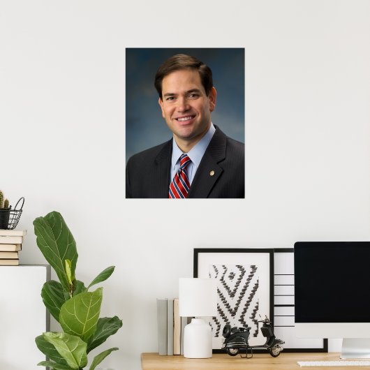 Senator Marco Rubio Poster (Thuiskantoor)