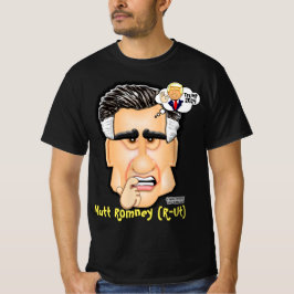 Senator Mitt Romney- Bubba's Toon T-shirt T-Shirt