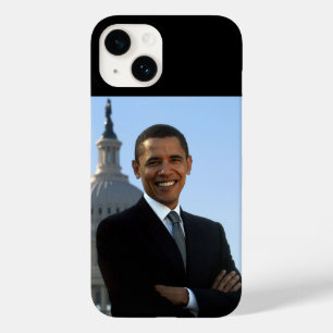 Senator Portrait, Amerikaans President Barack Obam Case-Mate iPhone 14 Hoesje