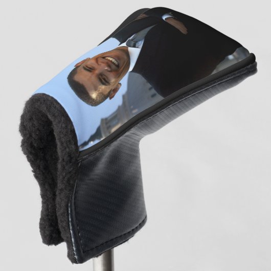 Senator Portrait, Amerikaans President Barack Obam Golfheadcover (3/4 voorkant)
